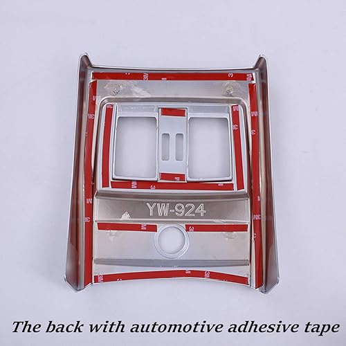 Miniatura 7 de YIWANG Cubierta del marco de la ventilación del aire del interior del coche del ABS Chrome para BMW 3 4 Series F30 GT F34 2016-2019