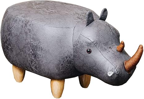 Amazon スツール サイ グレー おしゃれ いす オットマン 座れる動物 アニマル かわいい スツール オンライン通販