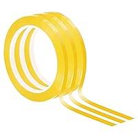 Vista 37 de PATIKIL Cinta de pizarra blanca de 1/2 pulgada, paquete de 3 cintas finas de borrado en seco de 72 yardas para marcado gráfico de arte de bricolaje