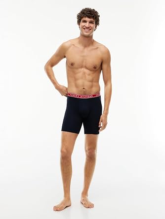 Tommy Hilfiger Men's Cotton Stretch 4-Pack Boxer Brief
