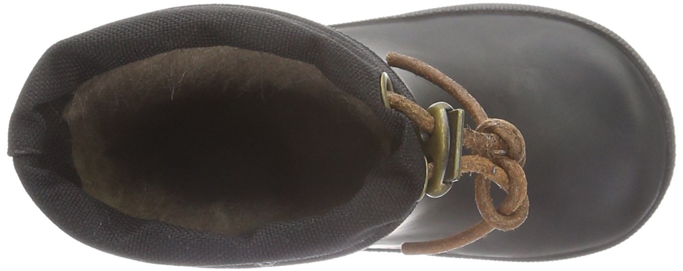 Bisgaard Unisex Kinder Thermo Gummistiefel, Schwarz, 34 EU