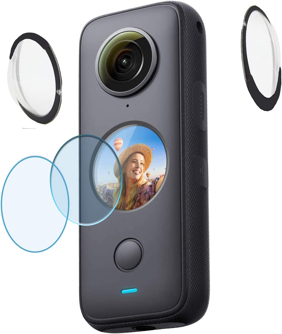 Careflection Sticky Lens Protector and Screen Protector Kit Combo for Insta360 One X2 (B0C69DVGWV) Amazon Price History, Amazon Price Tracker