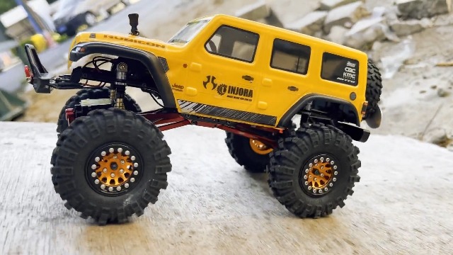 Amazon.com: INJORA 1.0 Tires Crawler Mud Terrain Tires for SCX24