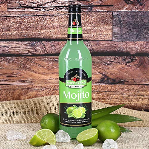 Herz & Heim® Mojito Geschenkset mit Cocktail und graviertem Cocktailglas in Geschenkverpackung - Image 6