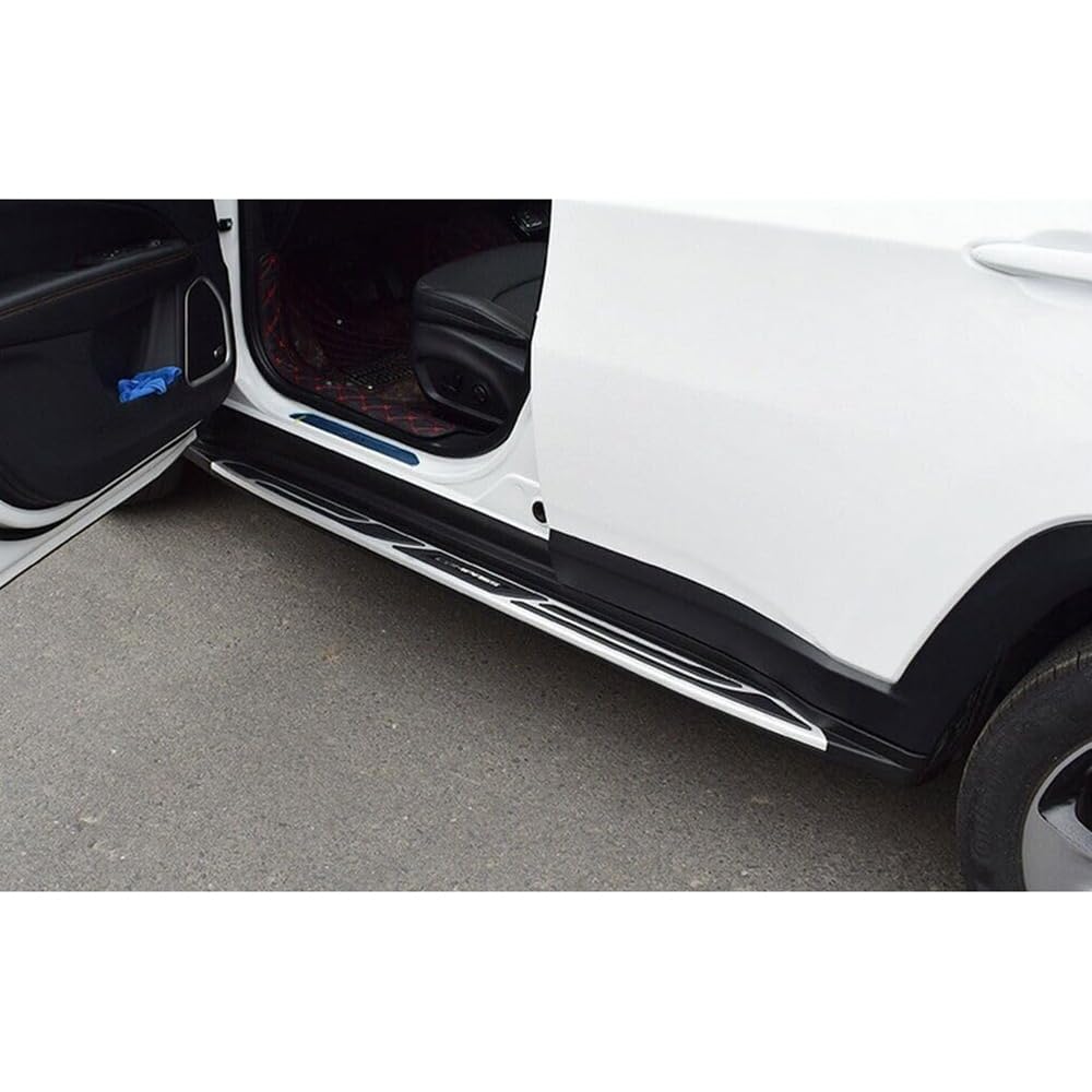 2 Pedane Laterali Per Jaguar F-PACE 2016-2025 - Nerf Bar In Alluminio, Design BladeGlide, Colore All Black