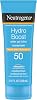 Protector solar Neutrogena Hydro Boost Water Gel FPS 50, 3 fl oz | Loción para cara y cuerpo, hidratante, resistente al agua, no grasa, amplio espectro, humectante ligero hidratante 3 fl oz (Paquete de 1) 1