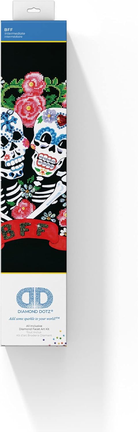 Diamond DOTZ Painting, Beginner Kit, BFF, 40.6 x 50.8cm