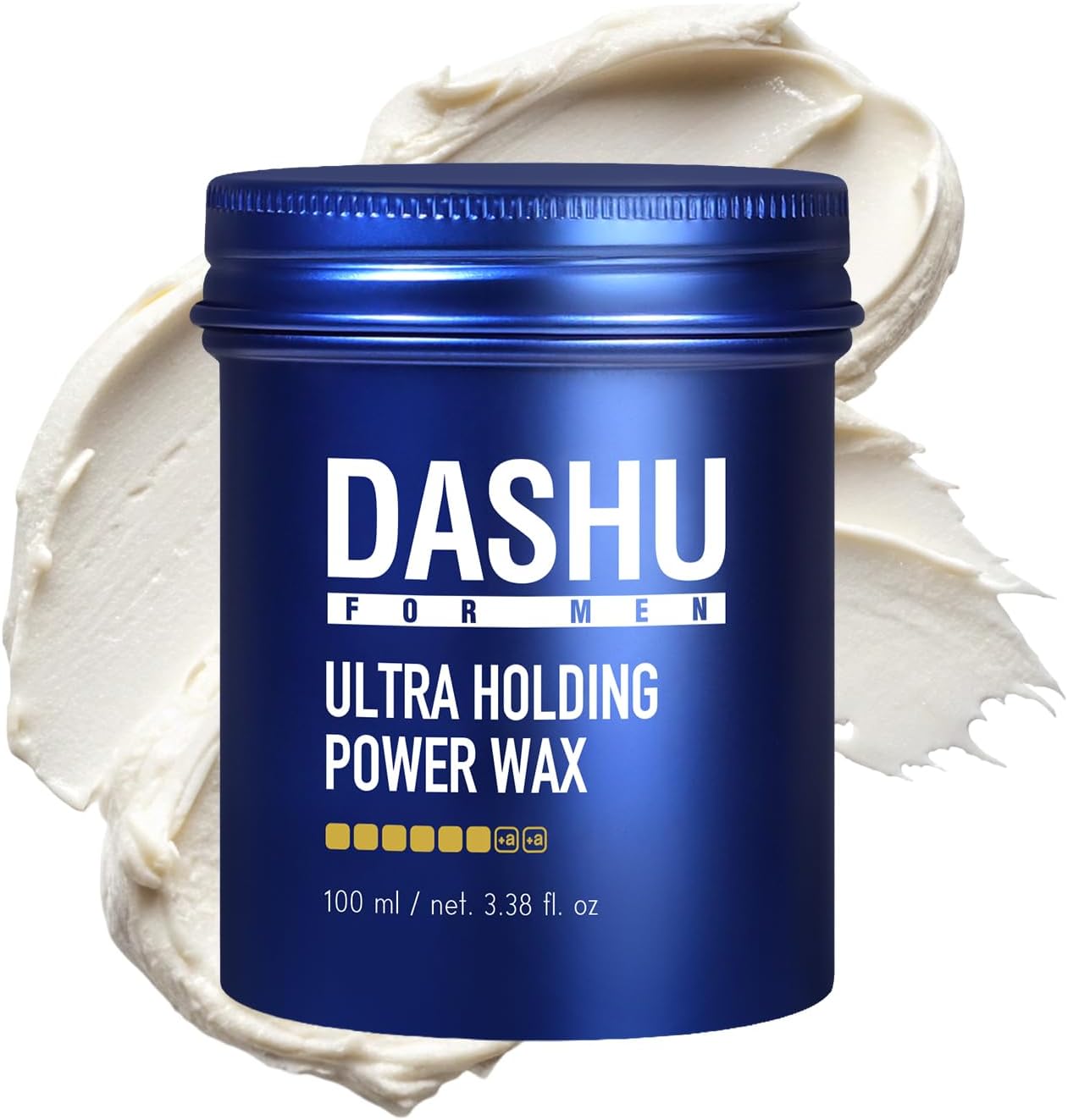 【DASHU】 For Men Ultra Holding Power Wax 100ml | Hard Hair Wax, Strong Setting Power, Hair Styling, Long-Lasting Hold, Free Styling, Natural Gloss