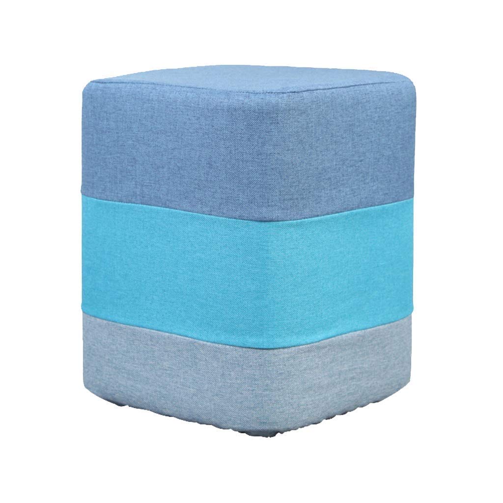 Tabouret coloré rétro et repose-pieds design haut de gamme pour une décoration raffinée