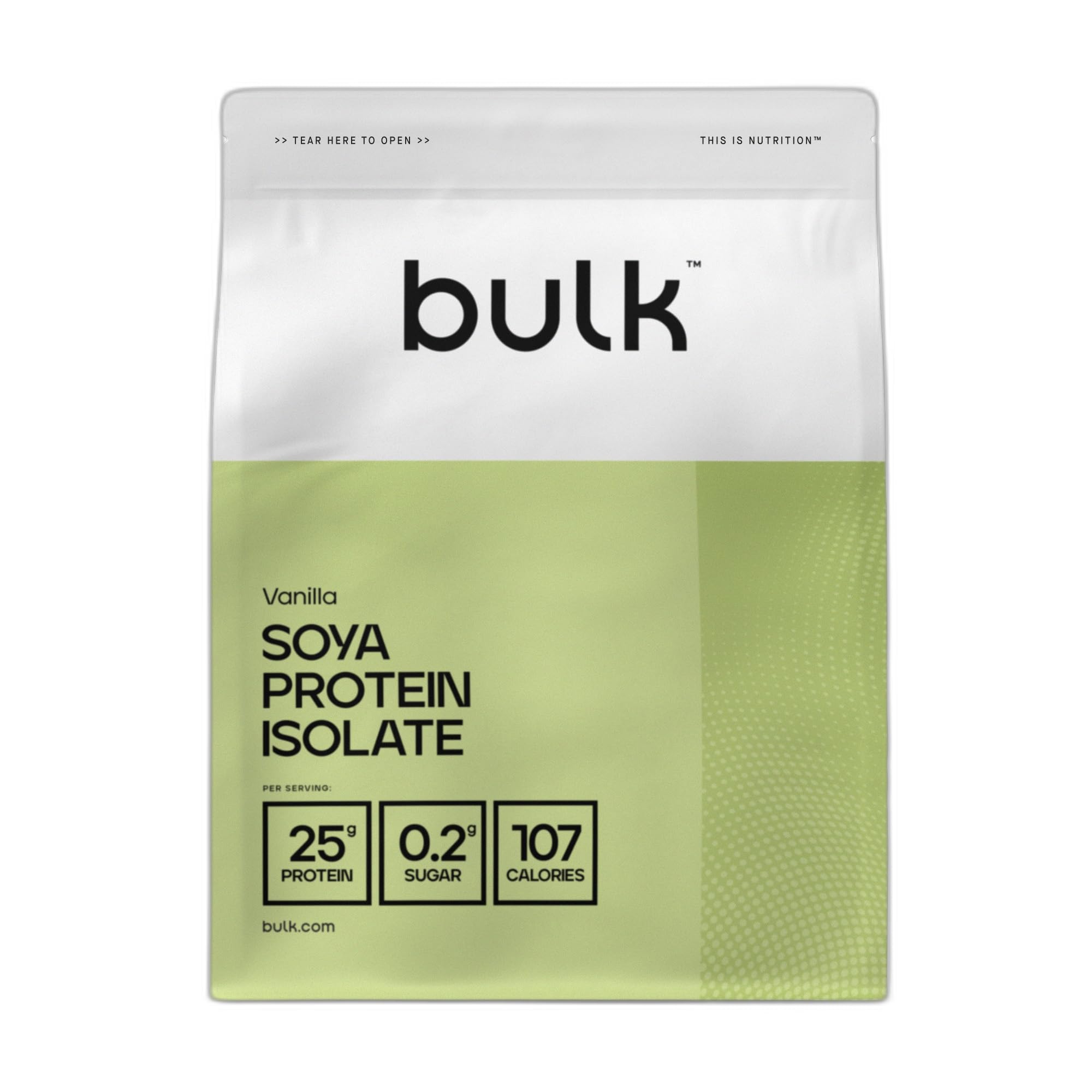Bulk SOYA Protein Isolate Powder, Vanilla, 1 kg