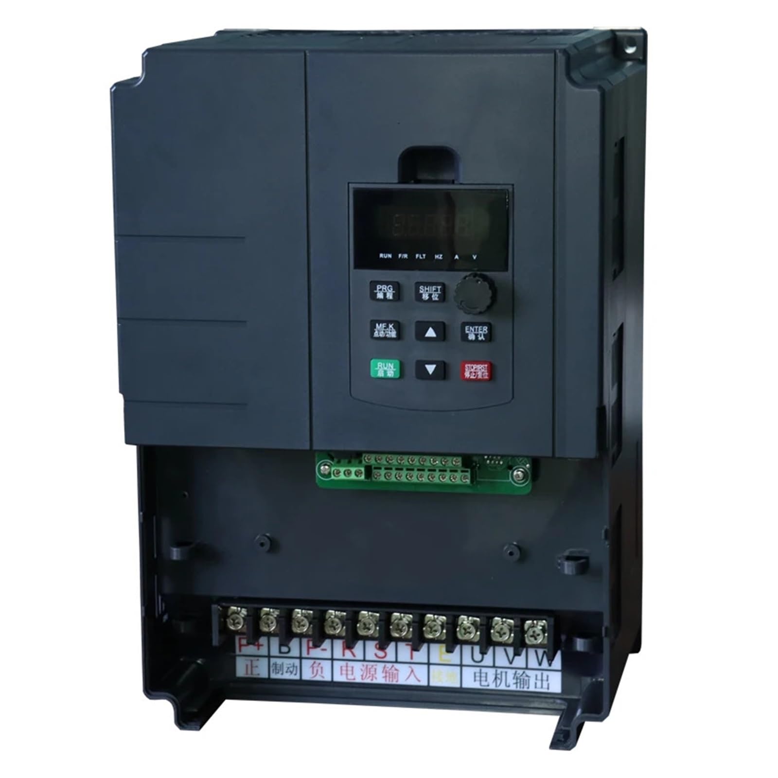 Variador de frecuencia for Torno Motor asíncrono trifásico VFD 5,5KW-11KW 15HP 3p Salida inversor 220V Control de Velocidad 500Hz Variador de frecuencia(7.5(10HP) KW-1P220V)