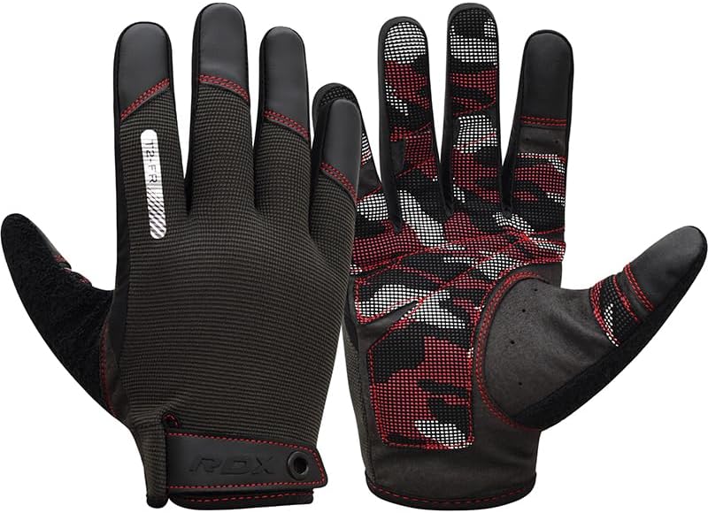 Gym Training Gloves T2 Full Red-S