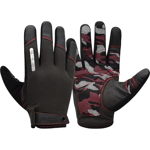 RDX Gym Training Gloves T2 Full Red-S