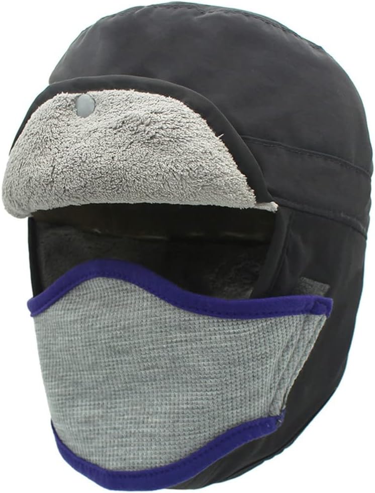 Men and Women Winter Hats Warm Hat Integrated Ear Protection Windproof Ski Thickened Couple Snow