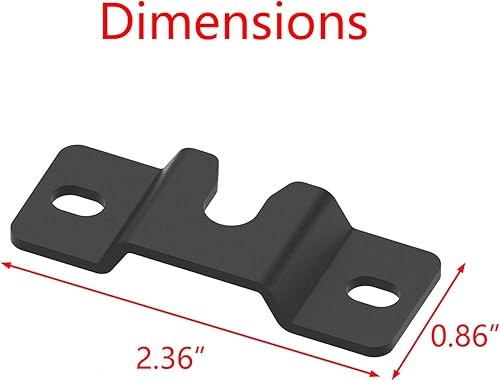 Miniatura 6 de Soporte de montaje de barra de sonido, soportes de montaje en pared para barra de sonido Vizio montada debajo o encima de TV, se adapta a la mayoría