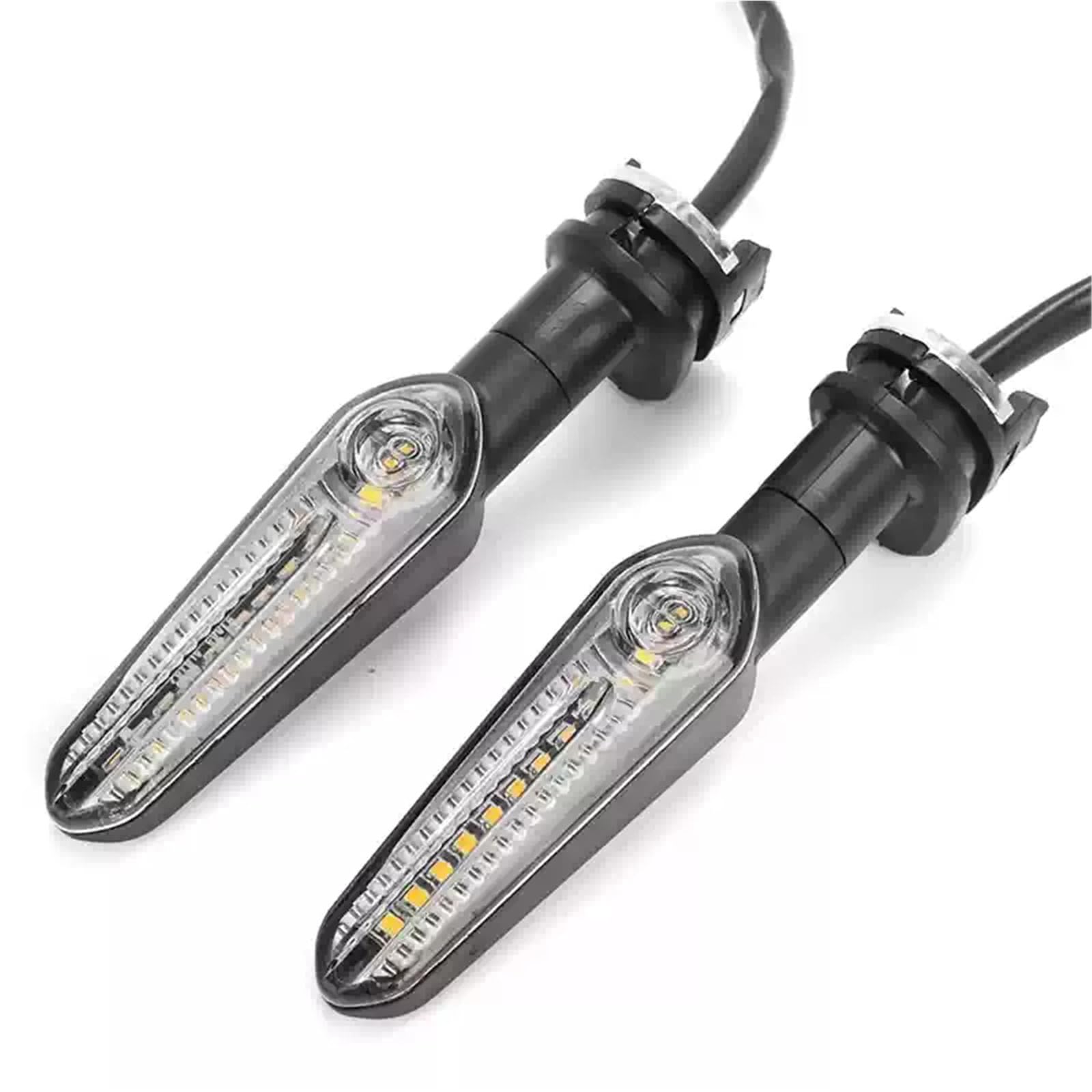 Supporto per targa con indicatori Compatibile con Yamaha YZF R3 | Bracket LED Flowing Turn Signals Tail Tidy Eliminator Compatibile con Yamaha R25, MT-03, MT-25 2000-2020(B)