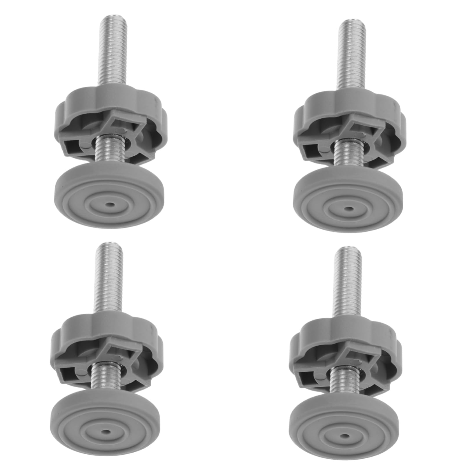 CIMAXIC 4pcs Replacement Spindle Rods for and Pet Safety Gates Threaded Spindle Rods with Nuts for Wall Mounting Ideal for Dog and Gate Installation Durable Gate Replacement Parts