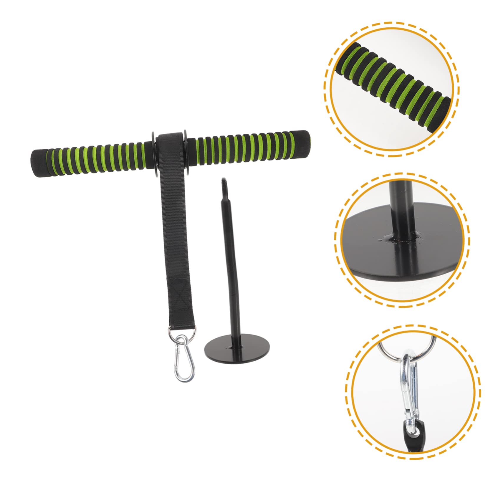 1piezas Rodillo De Antebrazo para Ejercicio De Muñeca y Antebrazo Herramienta De Entrenamiento De Fitness para Hombres y Mujeres Material Duradero para Escaladores y