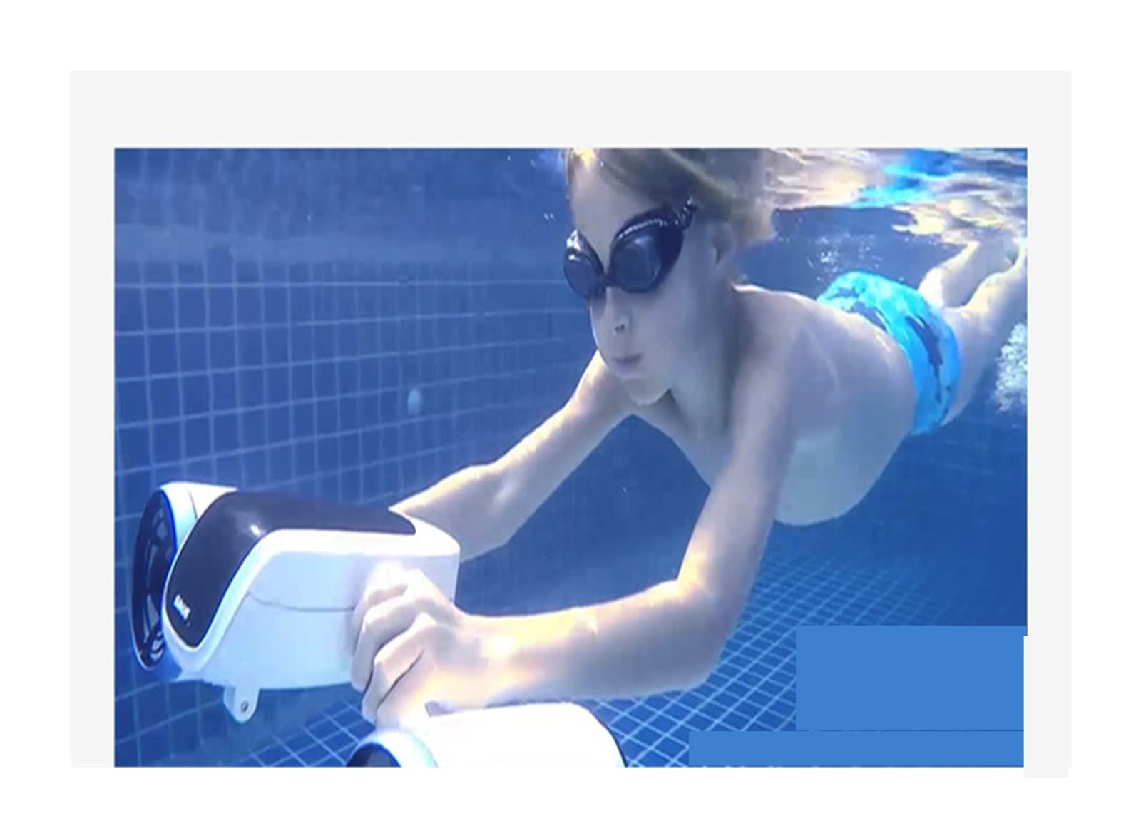 Scooter Subacqueo Propulsore Subacqueo Booster Binoculare Da Nuoto