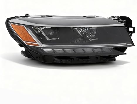 Headlight Assemblies Fit For 2020 2021 2022 VW Passat S/SE/R-Line NON-SEL Models, OE 561941082A Passenger Side