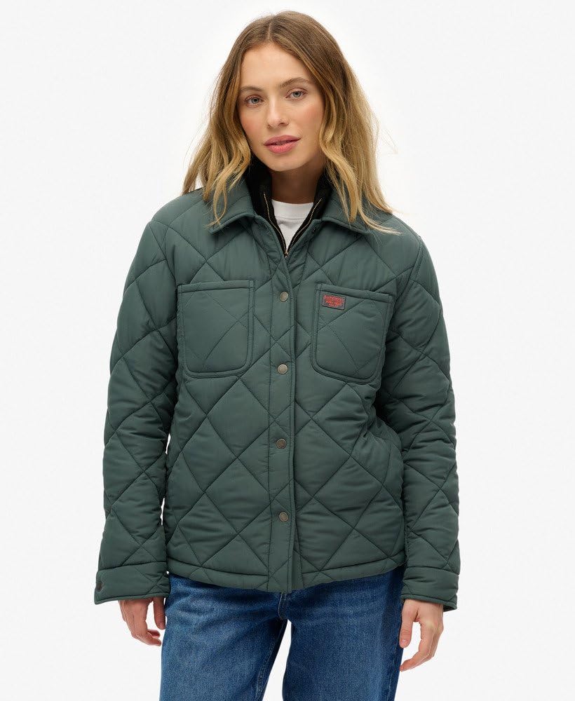 Superdry Damska pikowana kurtka robocza