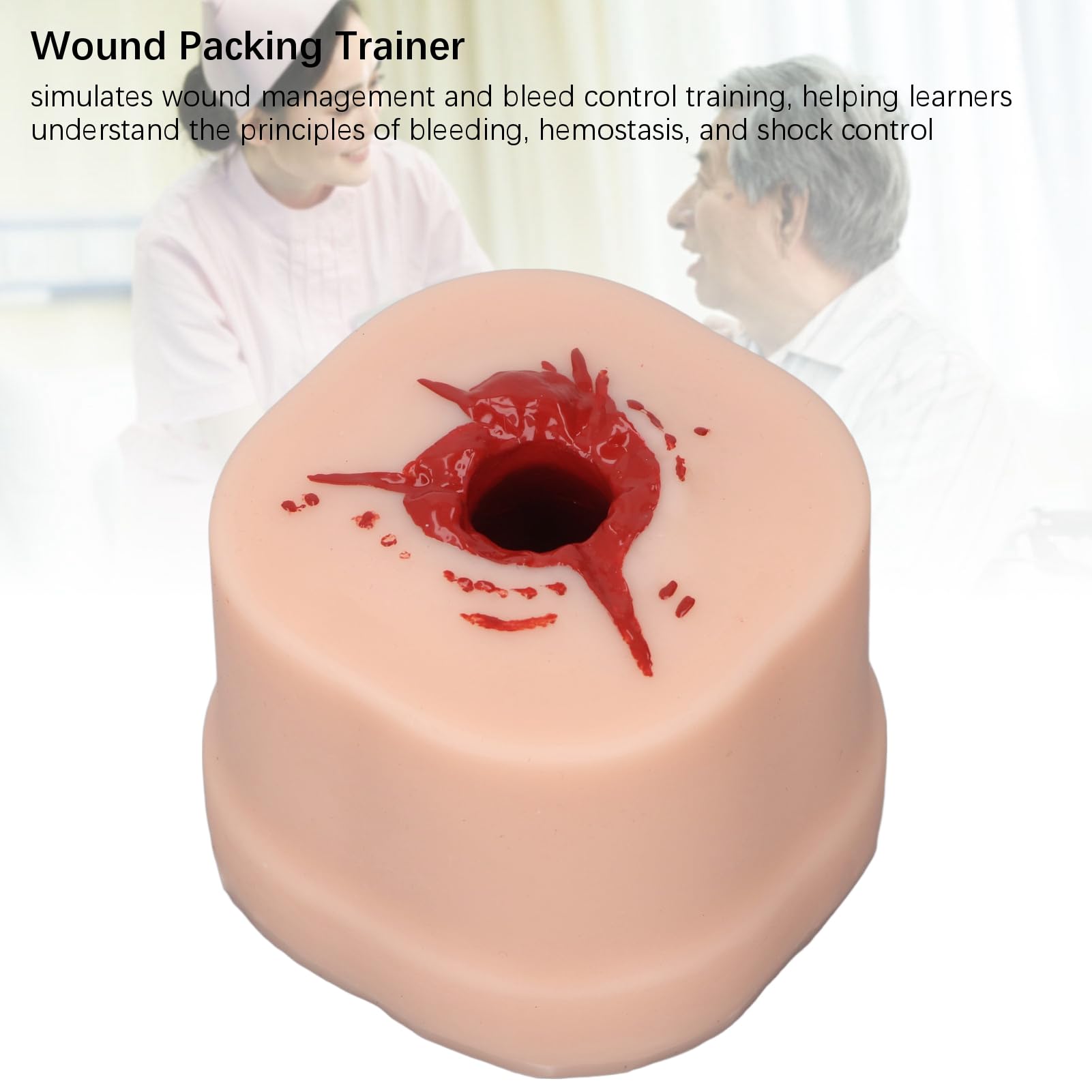 Trainer-Kit für Wundpackung Trainingskit zur Blutkontrolle Grundblutungstrainer für die Praxis der Wundbehandlung