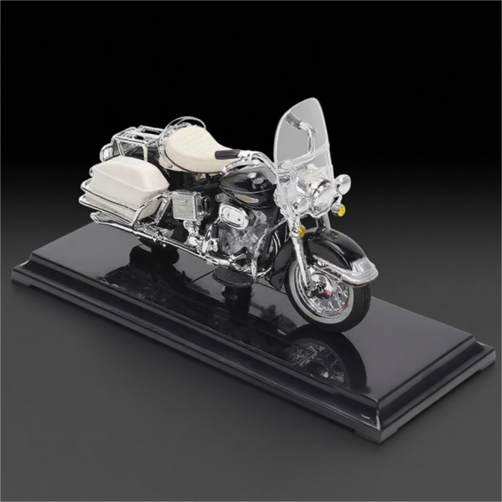 Modelo a escala de moto Moto De Juguete En Miniatura Metal Fundido A Presión A Escala 1/18, Regalo Colección Para Harley FLH Para Electra Glide 1968