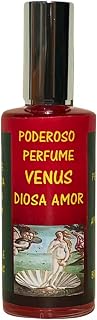 Poderoso Perfume de Venus, Diosa del Amor, con Feromonas (100ml) | Amor y Seducción | Colonia en Frasco de Cristal.