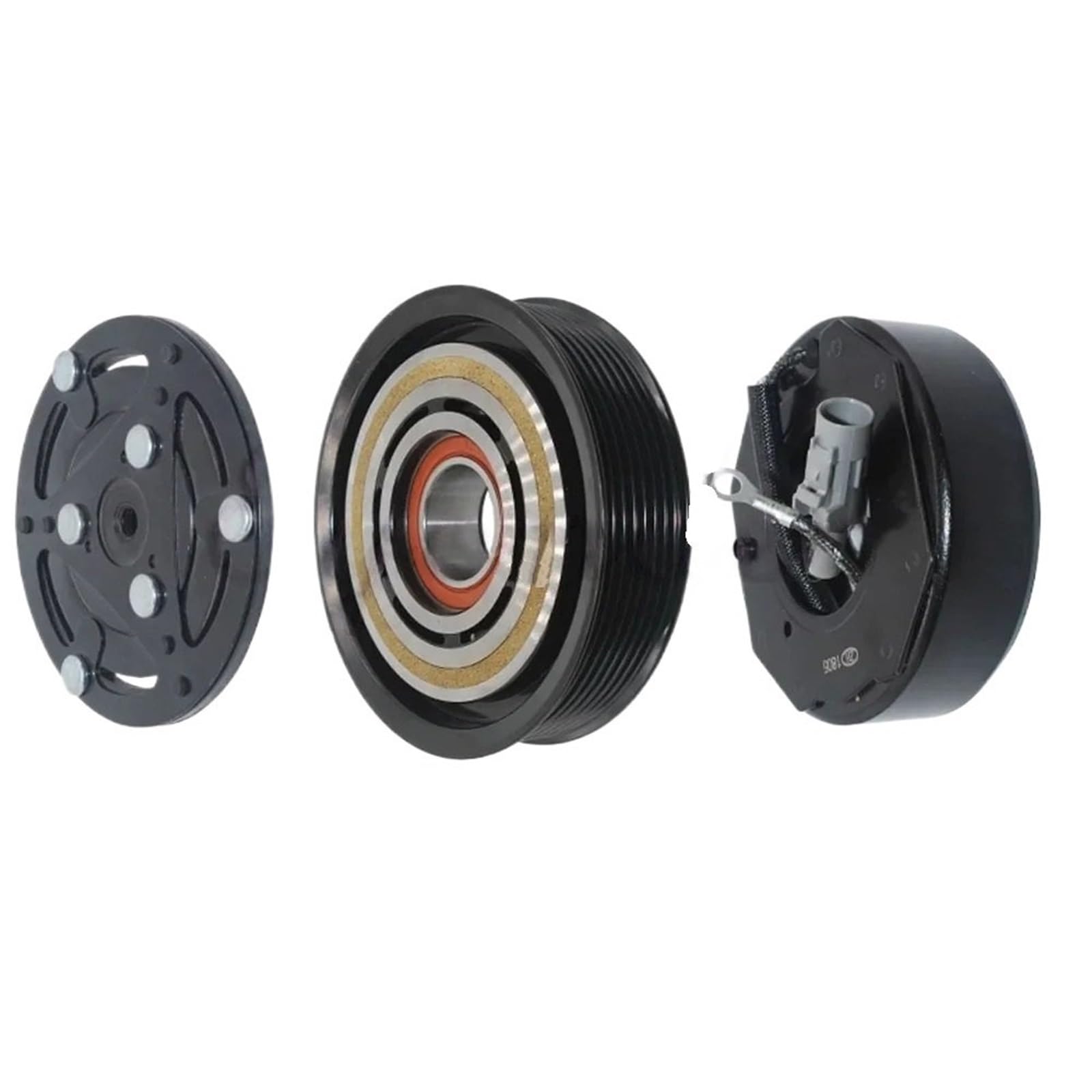 Nhabxgds One Color Fit For Toyota Hilux Viii Fit For Lexus 883200K660 883200K520 Ac Air Conditioning Compressor Clutch Pulley 10Sre11c