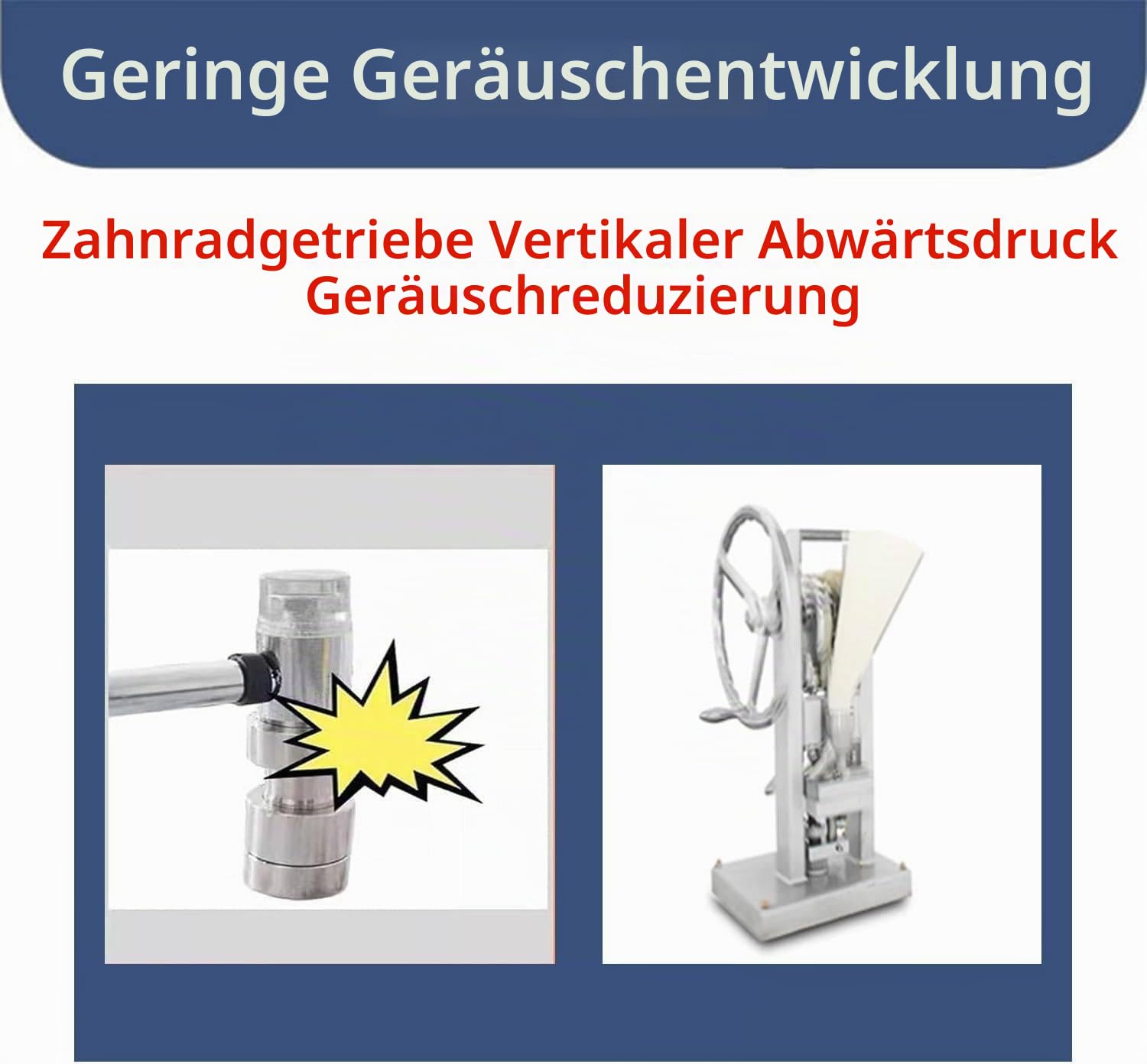 Manuelle Tablettenpresse,Labor-Pulvertablettenpresse,Tablettenpresse Für Zuckerpillen,Manuelle Tablettenpresse Für Haushalt,DIY Milchtabletten Tabletten Selbstbaumaschine
