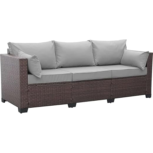 Deep Seat Outdoor Patio Sofa