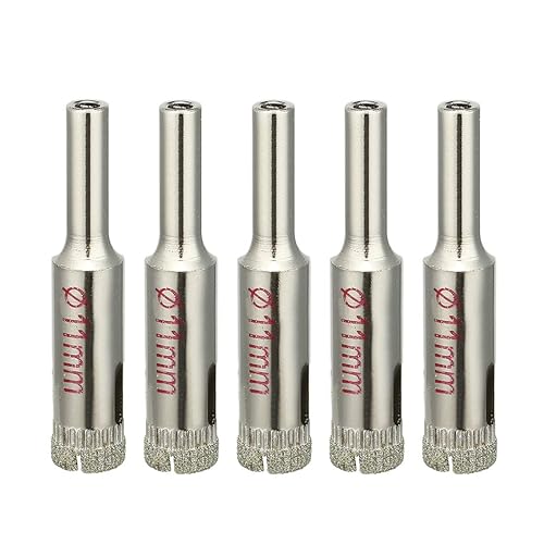 uxcell Brocas de sierra de agujero recubierto de diamante de 0.433 in para azulejos de cerámica de vidrio mármol roca botellas de porcelana ollas