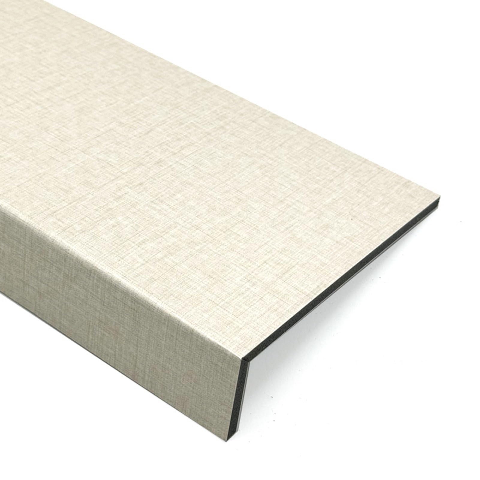 Cubierta de alféizar de ventana de cocina en madera protectora texturizada