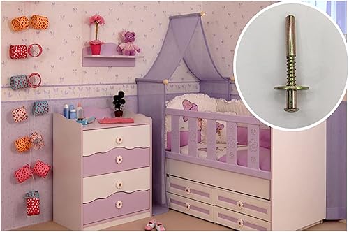 Miniatura 6 de MroMax Pestillos de émbolo con resorte de acero inoxidable de 0.24 pulgadas, diámetro exterior de 0.16 pulgadas, diámetro de la varilla 1.97