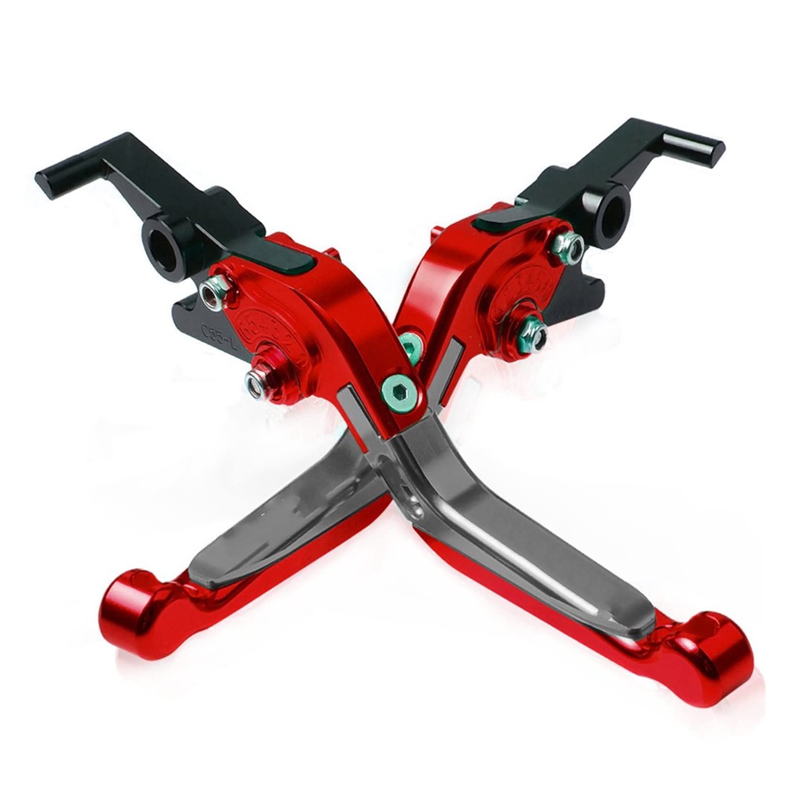 JEIOC per CMX500 CMX300 Rebel 2017 2018 2019 Moto CNC Leve Freno Frizione Regolabile Allungabile Pieghevole Leva del Freno per Moto (Color : 5)