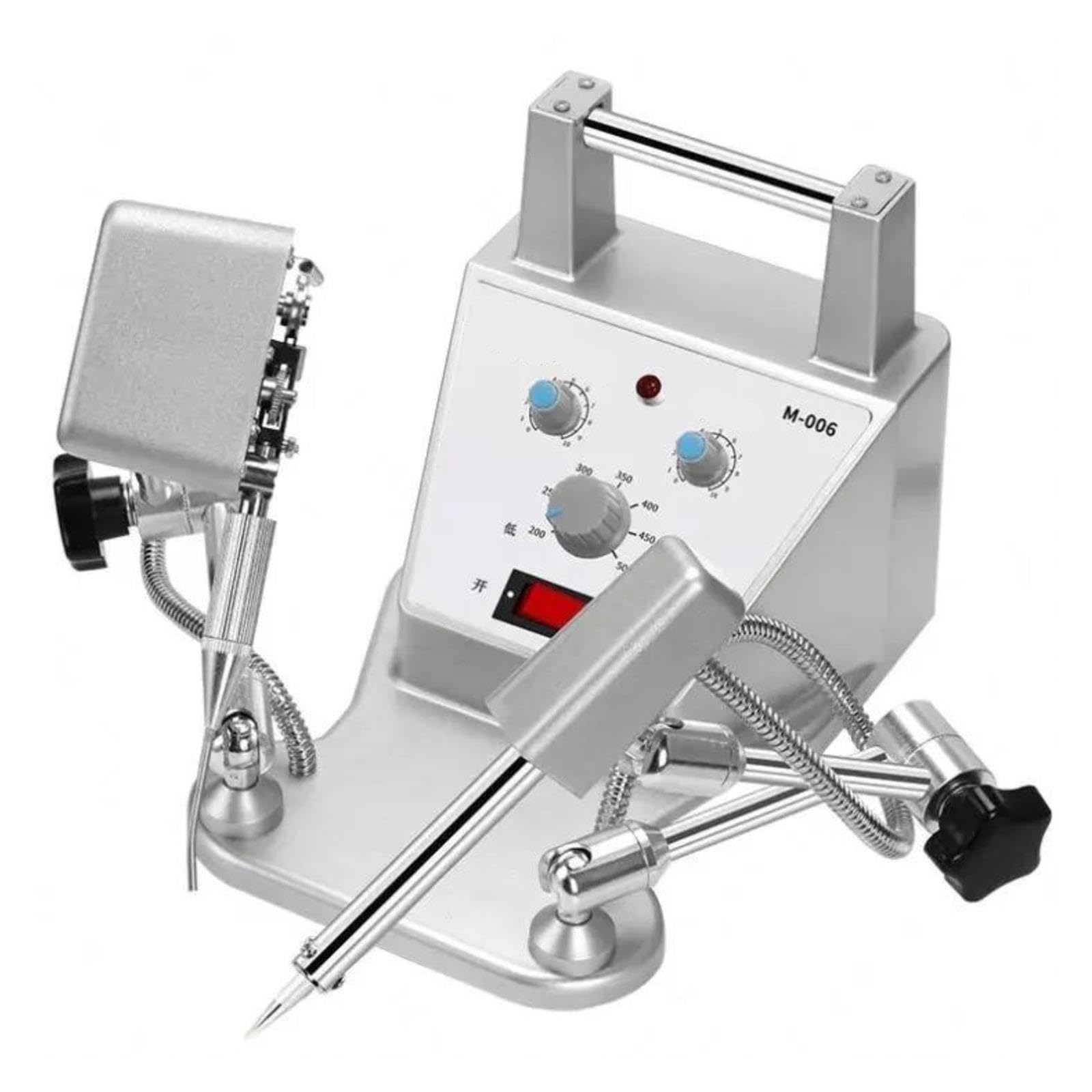 Stazione di saldatura, Strumento PLC per interruttore a pedale automatico per saldatrice a stagno portatile industriale 80W