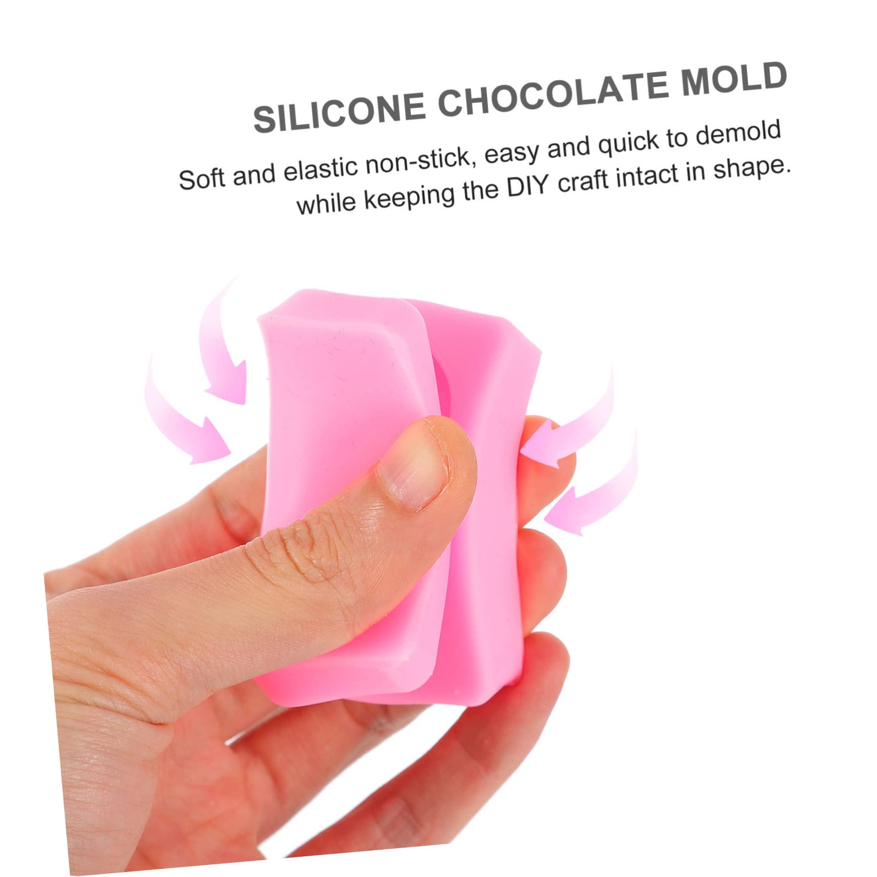 MAGICLULU 8 Sätze 8 Sets Formwürfel Maschine Essbare Bonbonformen Hartbonbonformen Formen Zum Dekorieren Von Keksen Mini Torten Desserts Schokoriegelformen 2 Stück * 8