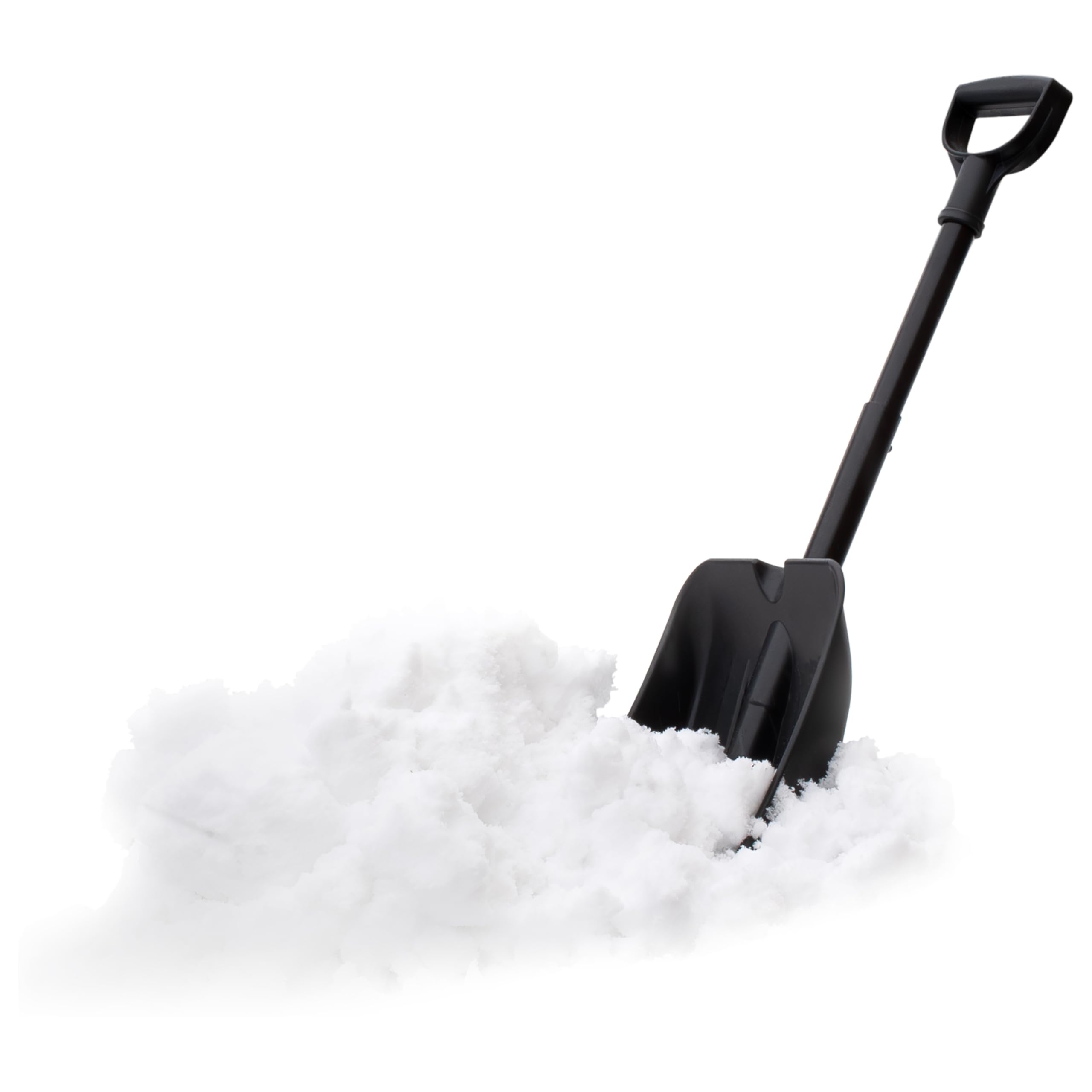 Schneeschaufel klappbar - Auto Schneeschieber Aluminium mit T-Griff - Kompakt Klappspaten für Winter Notfall - Gartenschaufel Lawinenschaufel Teleskopstiel