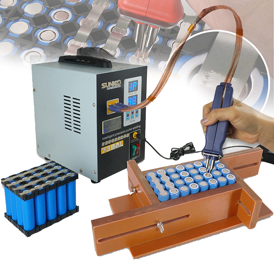 Buy Battery Welding Machine, DualPulse DualMode Battery Spot Welder