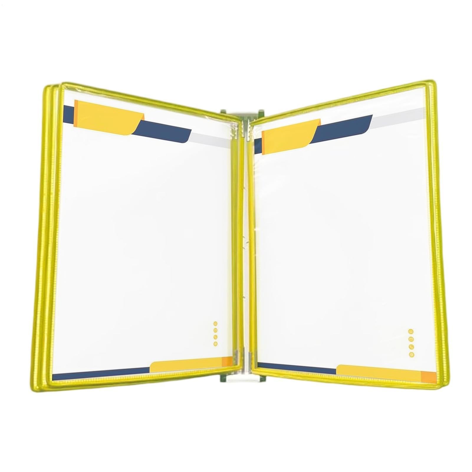 Organizer A Parete Per Riferimenti Supporto Magnetico Certificati | Espositore a parete per ricette Per Negozi, Menù, Ricette, A4, Poster, Ufficio, Aula, Lavoro, Insegnanti, Cantiere,