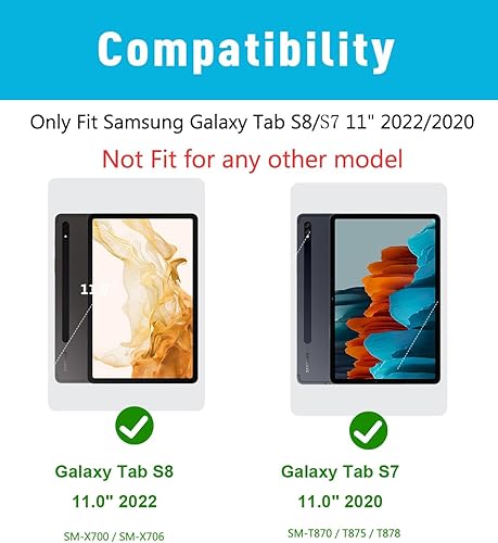 Vista 25 de Funda para Galaxy Tab S10 Ultra/S9 Ultra/S8 Ultra 14.6 INCH: Funda protectora de TPU para Samsung Tablet S9 Ultra/S8 Ultra 14.6" con soporte - Asa