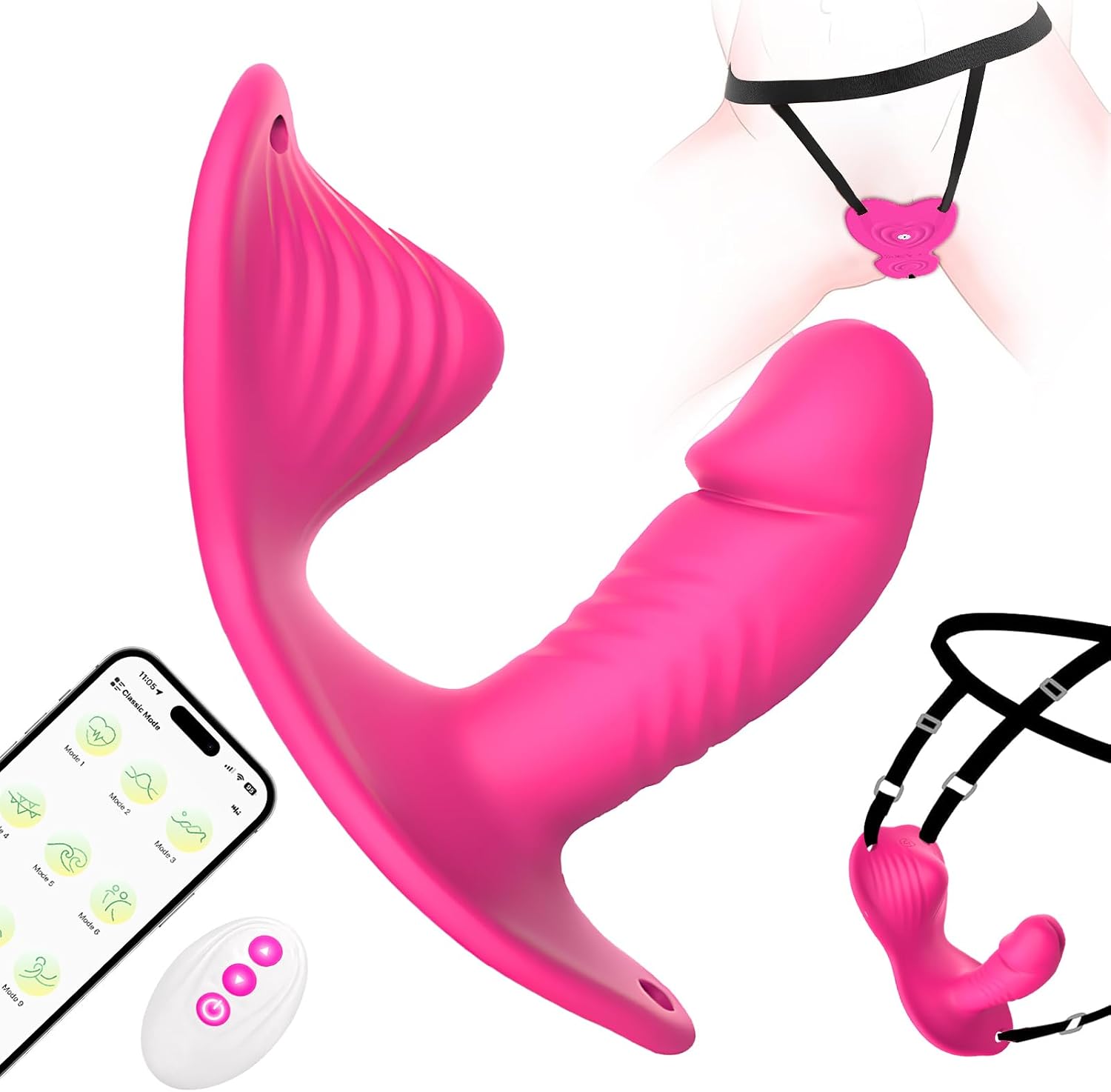 2025 Upgraded Version Rose Adult Tool for Women - Rose Toys Waterproof 10 Speed Roses Shape Sucker for Womens Couples Games DFGR5