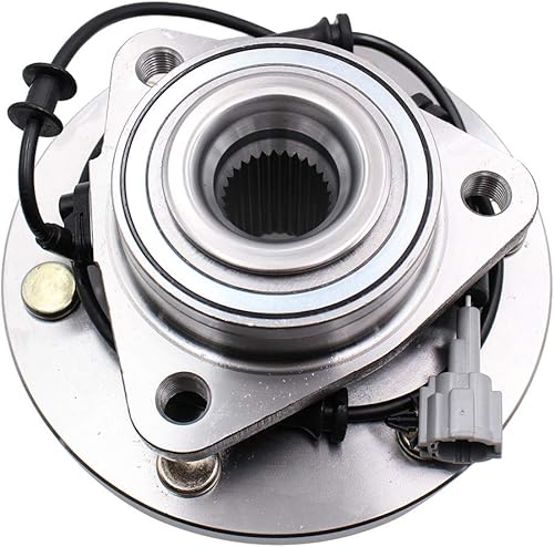 Miniatura 8 de MACEL 515066 Conjunto de rodamiento de cubo de rueda delantera compatible con Infiniti QX56 2004-2007, Nissan Armada 2005-2007, Pathfinder,