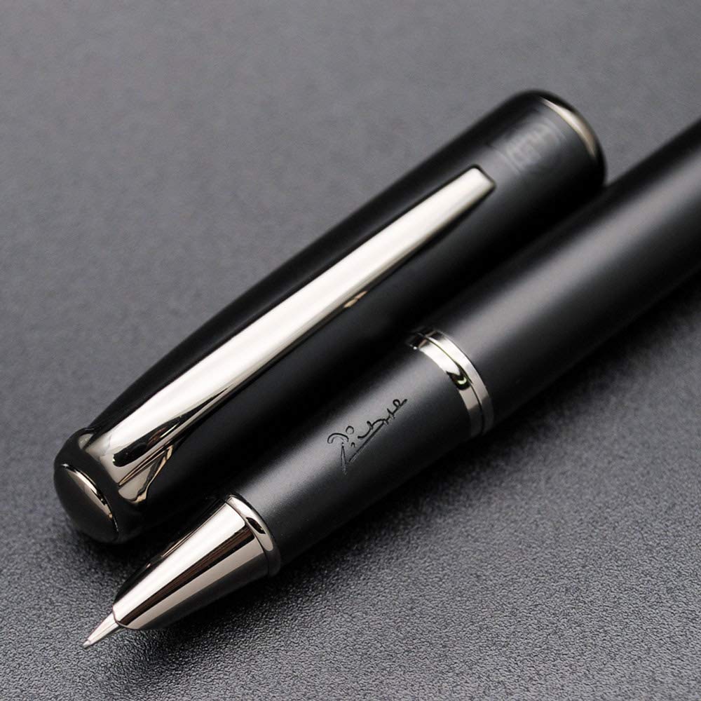 czxwyst Picasso 916 Malage Fountain Pen Original Box New Version (Sunset Gray, Ultrafine Accounting EF Nib)