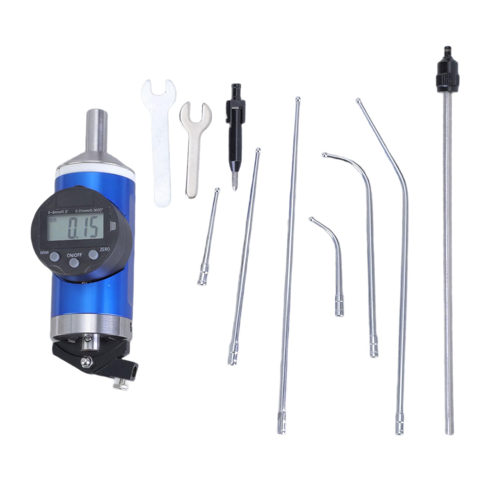 Jauge faciale numerique avec ecran digital pour mesures precises en metal