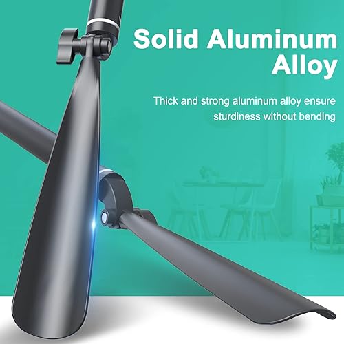 Miniatura 3 de Zeerun Calzador de metal largo portátil de 8.5-39 pulgadas, de aleación de aluminio telescópica, de mango largo para personas mayores, calzadores