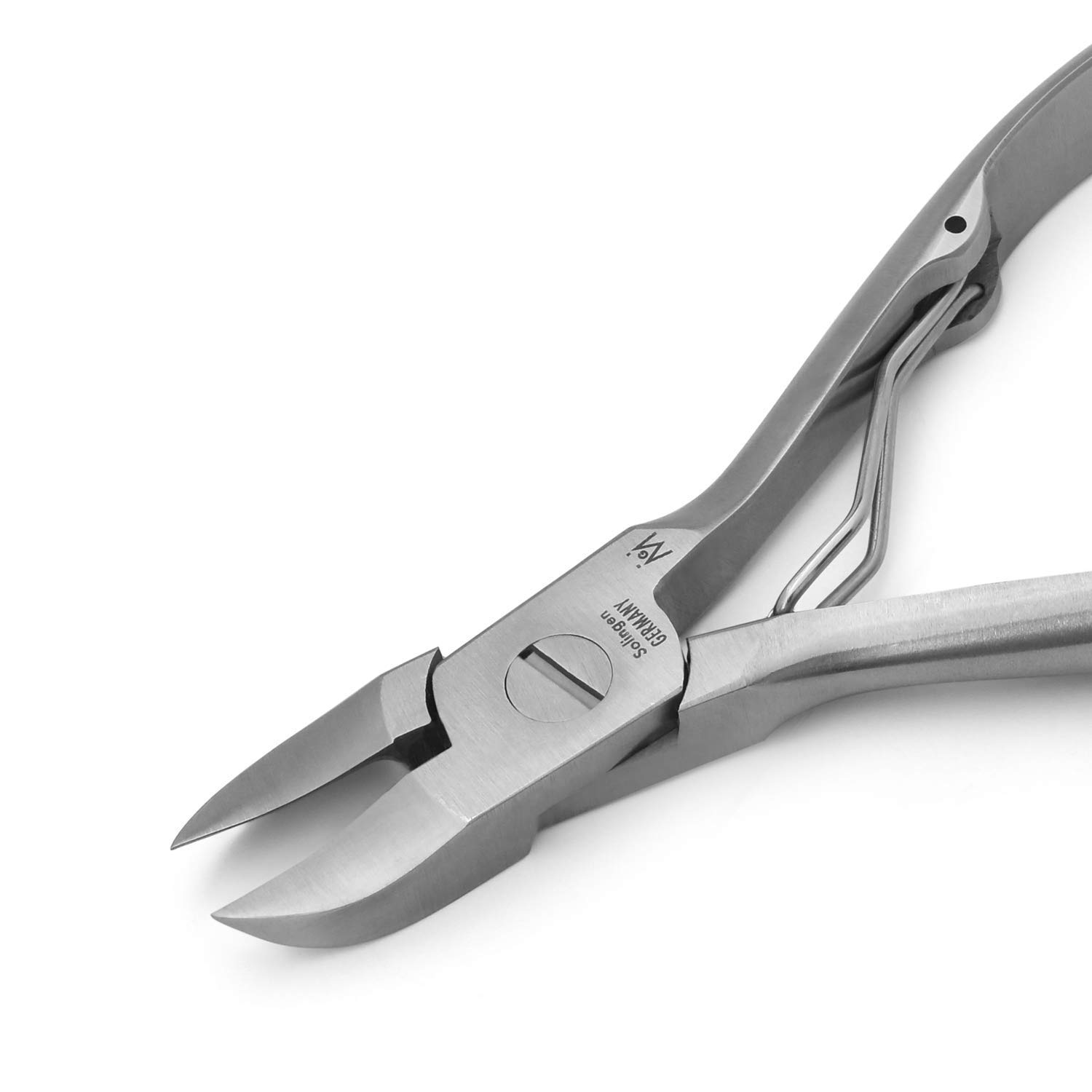 GERmanikure Pinzas para uñas Finox acero inoxidable. Por hecho en Solingen, Alemania