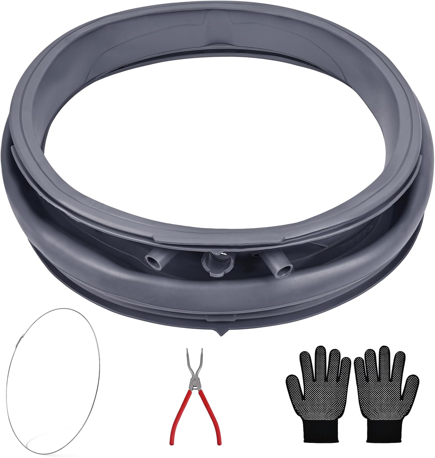 5304505004 Washer Door Boot Seal Replacement Compatible with Frigidaire & Electrolux Front Load Washers – Replaces 5304505004 5304516744 5304505239 4931397 AP6973284 PS12731388 EAP12731388 PD00055316