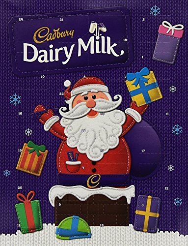 Cadbury Dairy Milk Chocolate Advent Calendar 90g (Pack of 3)
