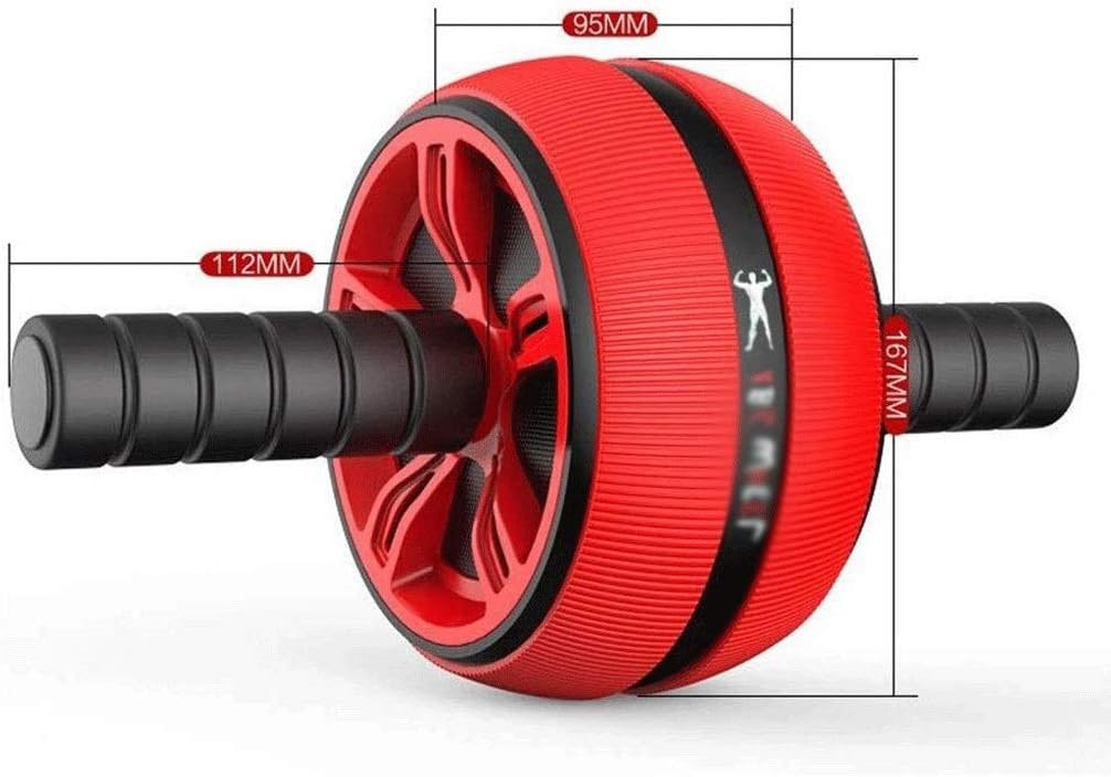 Abdominal Muscle Wheel,ab Workout Equipment- Exercise Wheel for Abs Abdominal Exercise Family Office Fitness Exercise
